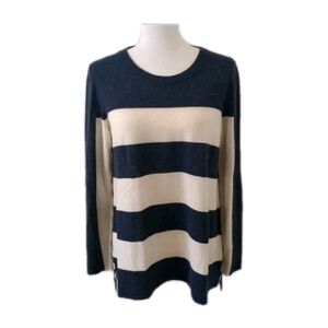 Akris Punto Lightweight Wool and Cashmere Long Sleeve Sweater | Size 10